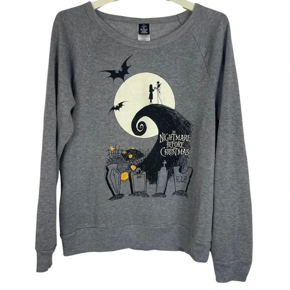 Disney Tim Burtan nightmare before Christmas sweatshirt.  Size XXL - Picture 1 of 5
